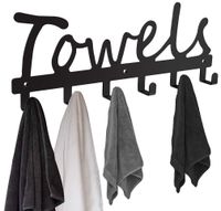 Wieszak na ręczniki łazienkowe, odporny na rdzę, w