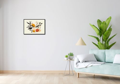 Plakat 59,4x42cm Botaniczny Wir na Arena.pl