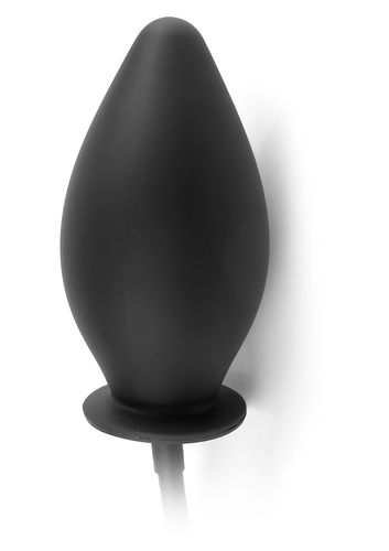 Plug-Inflatable Silicone Plug Black na Arena.pl