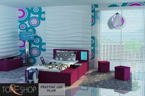 łóżko 160x80 versito prestige led na Arena.pl