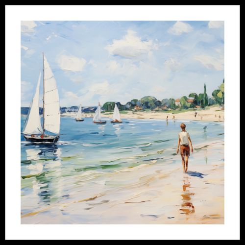 Plakat 60x60cm Życie na Brzegu na Arena.pl