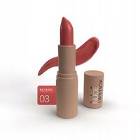 revers new nude lipstick 03 - trwała satynowa pomadka w sztyfcie