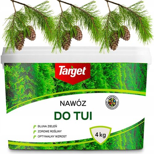 Nawóz do TUI ŻYWOTNIKÓW TARGET 4 kg tuji iglaków na Arena.pl