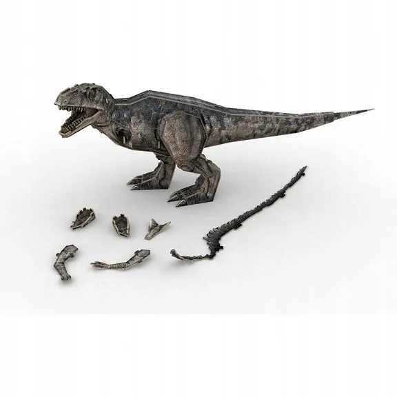 Jurassic world - giganotosaurus 3D (puzzle) zdjęcie 5