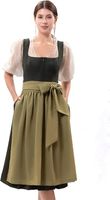 Dirndl sukienka bawarska damska z fartuszkiem Kelliar Oktoberfest 70 cm 36