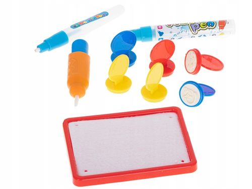 Mata do malowania wodą Ikonka XXL 100 x 80 cm wielokolorowa na Arena.pl