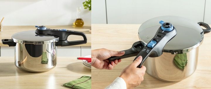 Szybkowar TEFAL Secure Trendy Pressure 4L INDUKCJA P2580402 zdjęcie 8