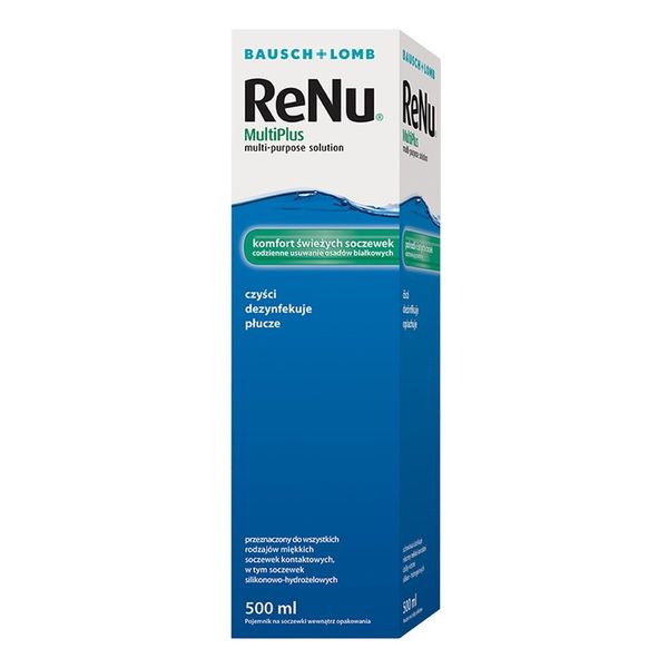Płyn do soczewek RENU MULTIPLUS 500 ml BAUSCH LOMB zdjęcie 1