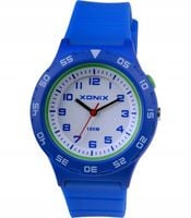 Dla CHŁOPCA MŁODZIEŻOWY ZEGAREK XONIX AAL Wodoszczelny PODŚWIETLENIE