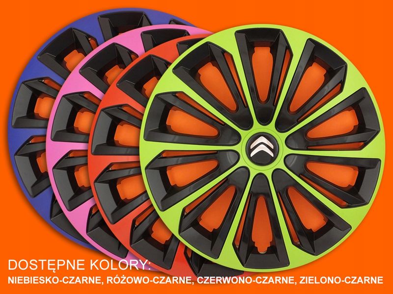 KOŁPAKI 16' CITROEN Nemo Berlingo Cactus C4 C5 SRM zdjęcie 6