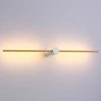 Listwa ścienna Wand 646701125 Elkim LED 10W 3000K sparo złota biała