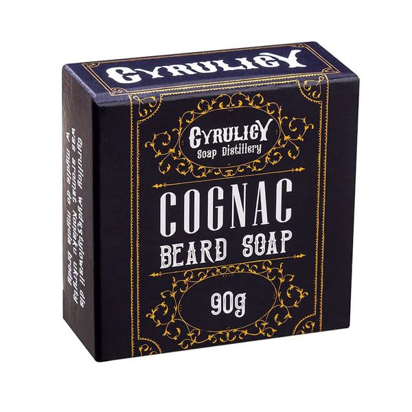 Cyrulicy Mydło do brody Cognac, 90g zdjęcie 1