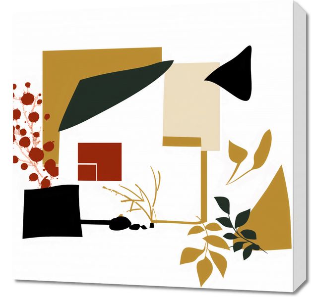 Obraz 60x60cm Wyłamany Ogród zdjęcie 1