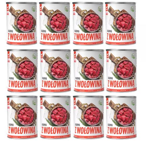 TUF TUF Mokra karma dla psa z wołowiną 800g x 12szt. na Arena.pl