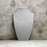 SREBRNY ŁAŃCUCH MĘSKI SPLOT KRÓLEWSKI 50 cm 3 mm SREBRO 925 GRAWER M.JOPEK