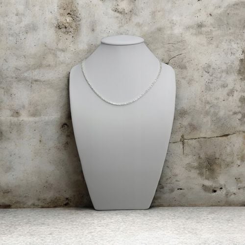 SREBRNY ŁAŃCUCH MĘSKI SPLOT KRÓLEWSKI 50 cm 3 mm SREBRO 925 GRAWER M.JOPEK na Arena.pl