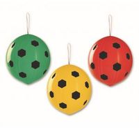 balony premium piłka nożna piłki z gumką 3 szt.  gb/pg07