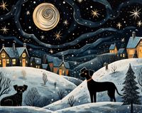 Plakat 76x60,5cm Nocny Psi Patrol