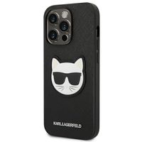 karl lagerfeld klhcp14lsapchk iphone 14 pro 6,1 hardcase czarny/black