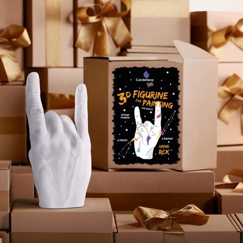 Kolorowanka 3D Hand RCK Figurka gipsowa na Arena.pl