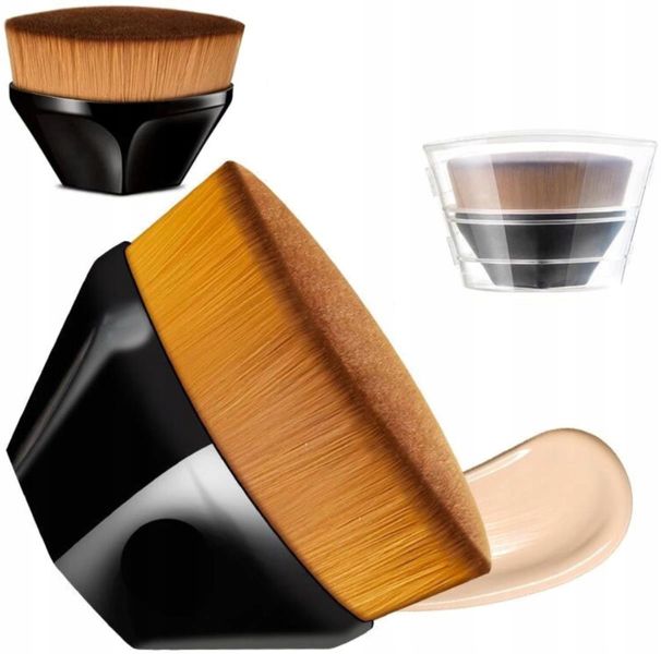 Pędzel Gęsty Miękki Do Podkładu Fluid Jednolity zdjęcie 1