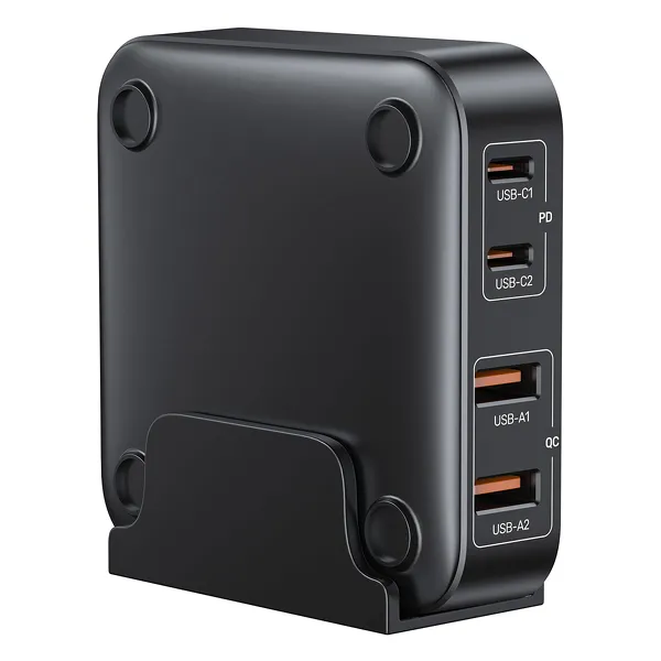 Unitek Ładowarka biurkowa GaN 70W 2xUSB-A 2xUSB-C zdjęcie 2