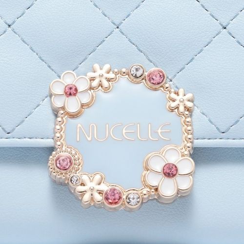 Nucelle elegancki niebieski portfel na Arena.pl