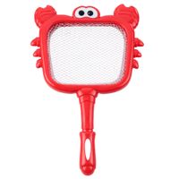 KOLOROWY ZESTAW DO ŁOWIENIA RYBEK Z SITKIEM I KRABEM