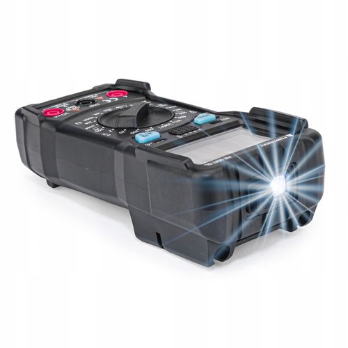 Miernik cyfrowy MULTIMETR uniwersalny LATARKA LED na Arena.pl