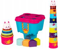 Smily Play Piramidka Sorter Zamek Króliczka 58 cm