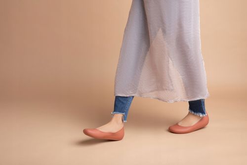 Damskie Wsuwane Buty Baleriny Baletki Brooklyn Flat 41-42 na Arena.pl