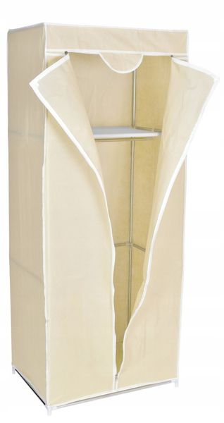 Szafa tekstylna z półką Fela - beż zdjęcie 13