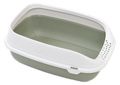 Kuweta dla kota CLEANSTEP BPA FREE otwarta BETA PLUS S zielona 43x31x16cm