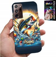 ETUI DO SAMSUNG NOTE 20 ULTRA - WZORY DLA WĘDKARZA, RYBY, DORSZ, ŁOSOŚ