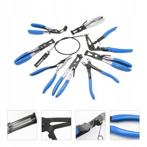 SZCZYPCE DO OPASEK ZACISKOWYCH CLICK-R OSŁON PRZEGUBÓW Z LINKĄ ZESTAW 9el na Arena.pl