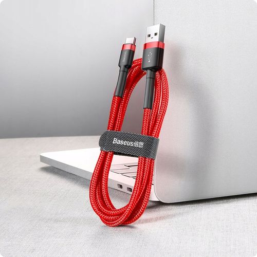 BASEUS MOCNY KABEL USB USB-C TYP-C PRZEWÓD OPLOT QUICK CHARGE 3.0 2A 2M na Arena.pl