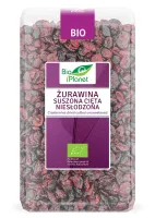 Żurawina Suszona CiĘta NiesŁodzona BIO 1 kg - BIO Planet