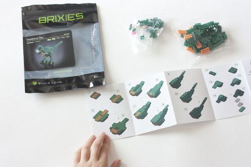 MINI Klocki BRIXIES Dinozaur Tyranozaur na Arena.pl