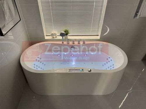 PIĘKNA OWALNA WANNA Z HYDROMASAŻEM 170X80 z 1 ODLEW GRZAŁKA na Arena.pl