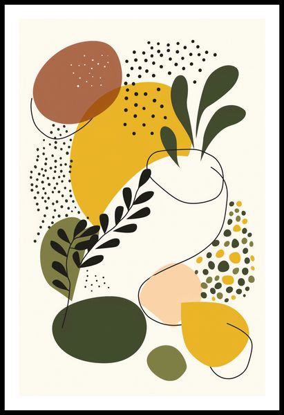 Plakat 53x81cm Botaniczne Impresje zdjęcie 3