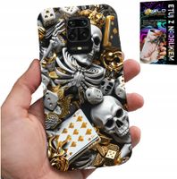 ETUI DO XIAOMI NOTE 9 PRO / 9S - KRÓL POKER KOŚCI AS WZORY DLA MĘŻCZYZN