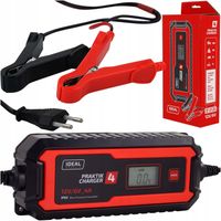 inteligentny przenośny PROSTOWNIK do ładowania IDEAL CHARGER 4 6/12V 2/4A