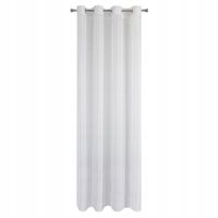 Firana gotowa na przelotkach REBECCA 140x250 Eurofirany kremowy