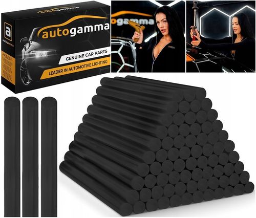 Klej do pistoletu na gorąco mocny czarny 50 sztuk PDR usuwanie na Arena.pl