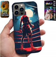 ETUI DO IPHONE 13 PRO - BOKS SPORTY WALKI BOKSERZY WZORY + SZKŁO