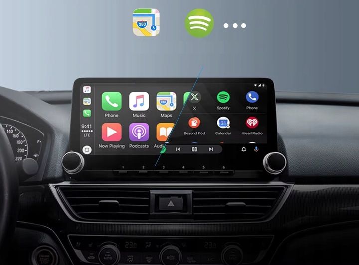BEZPRZEWODOWY ADAPTER MINI USB / USB-C DO CARPLAY ANDROID AUTO IPHONE zdjęcie 5