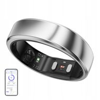 RingConn Air Gen 2 Smartring Monitorowanie Tętna Snu Srebrny Rozmiar 7