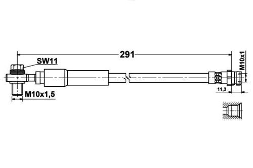 Skoda Octavia 3 Superb - Zestaw Przewodów Hamulcowych Teflonowych W Oplocie na Arena.pl