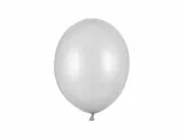 Balony metallic srebrne strong, 27 cm 3 szt.