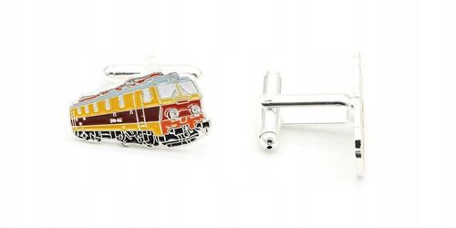 Lokomotywa EP09 spinki do mankietów z etui na Arena.pl